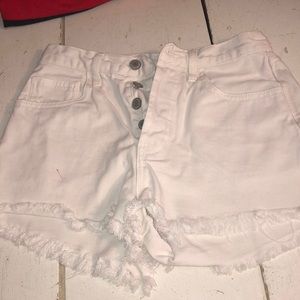 Brandy Melville White Shorts